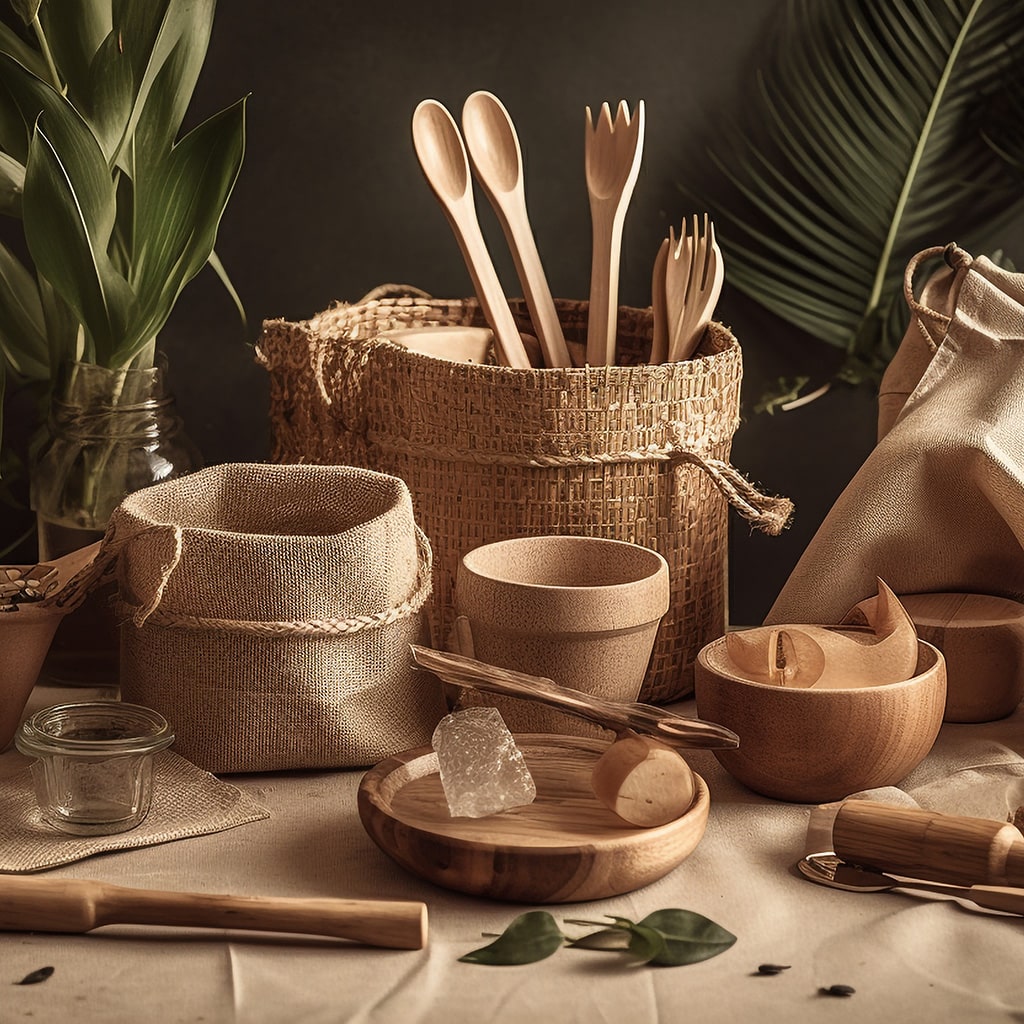 تفاوت ظروف چوبی و بامبو